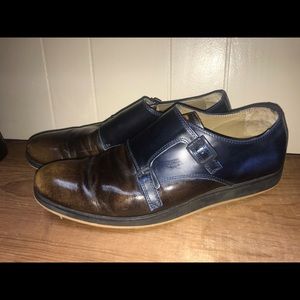 Hush puppies double monkstrap.